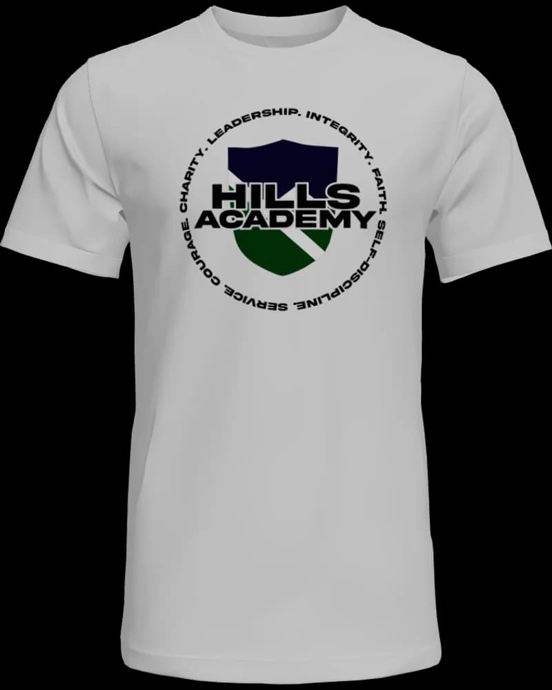 Hills Academy Circle Crest T-Shirt