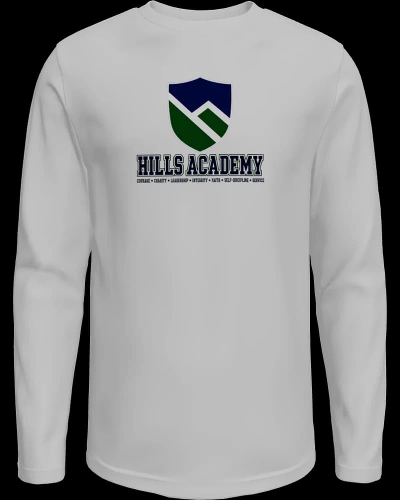 Hills Academy Classic Shield Long Sleeve