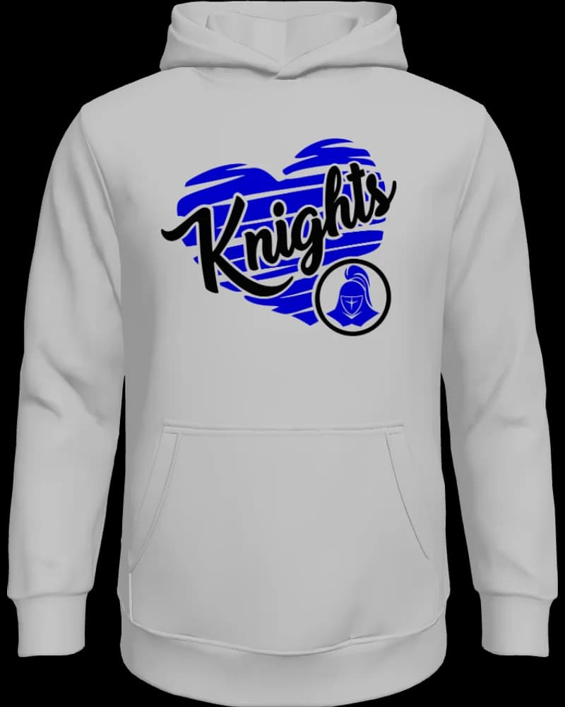 Hills Academy Heart Knights Hoodie