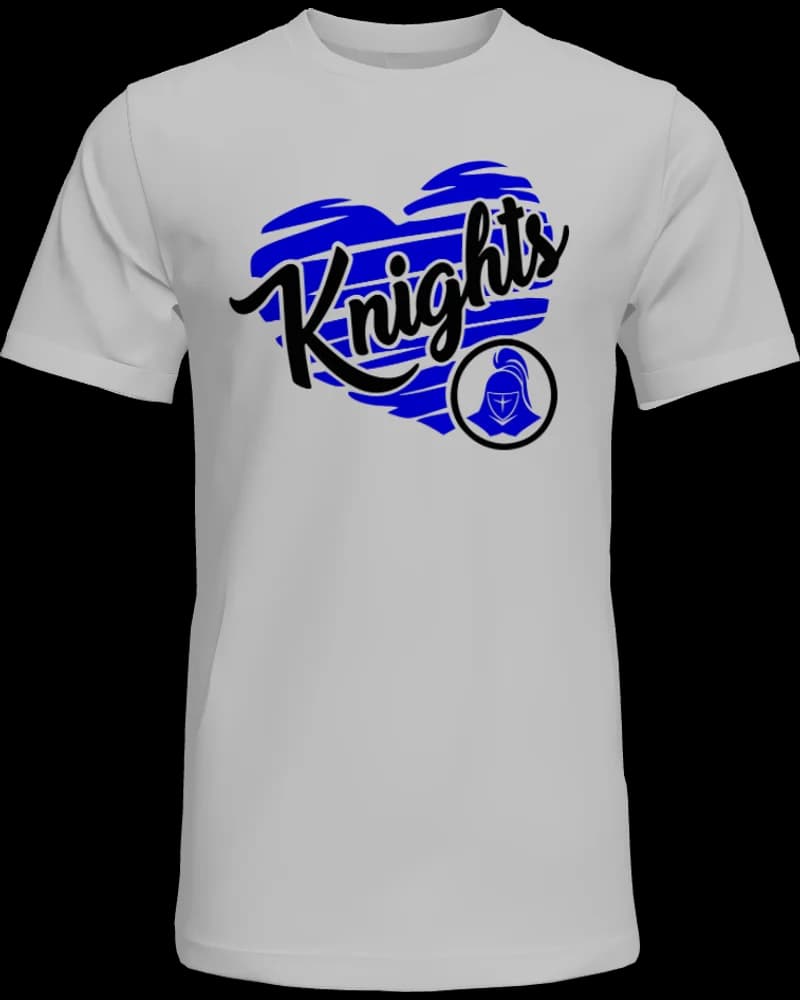 Hills Academy Heart Knights T-Shirt