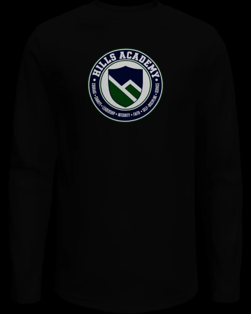 Hills Academy Round Seal Long Sleeve