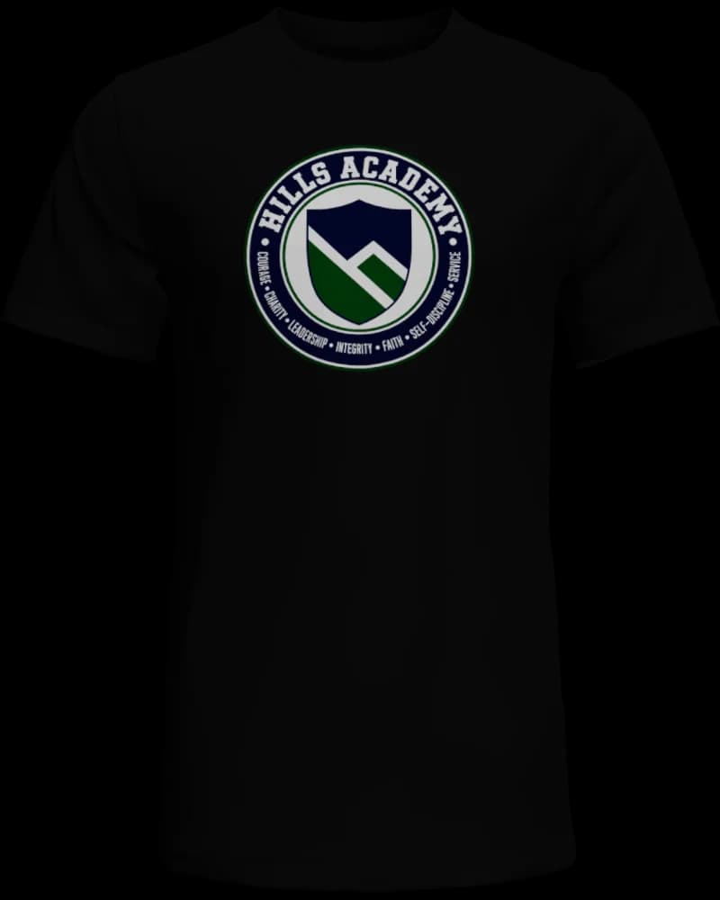 Hills Academy Round Seal T-Shirt