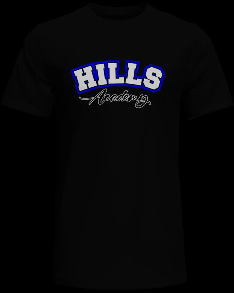 Hills Academy Script T-Shirt