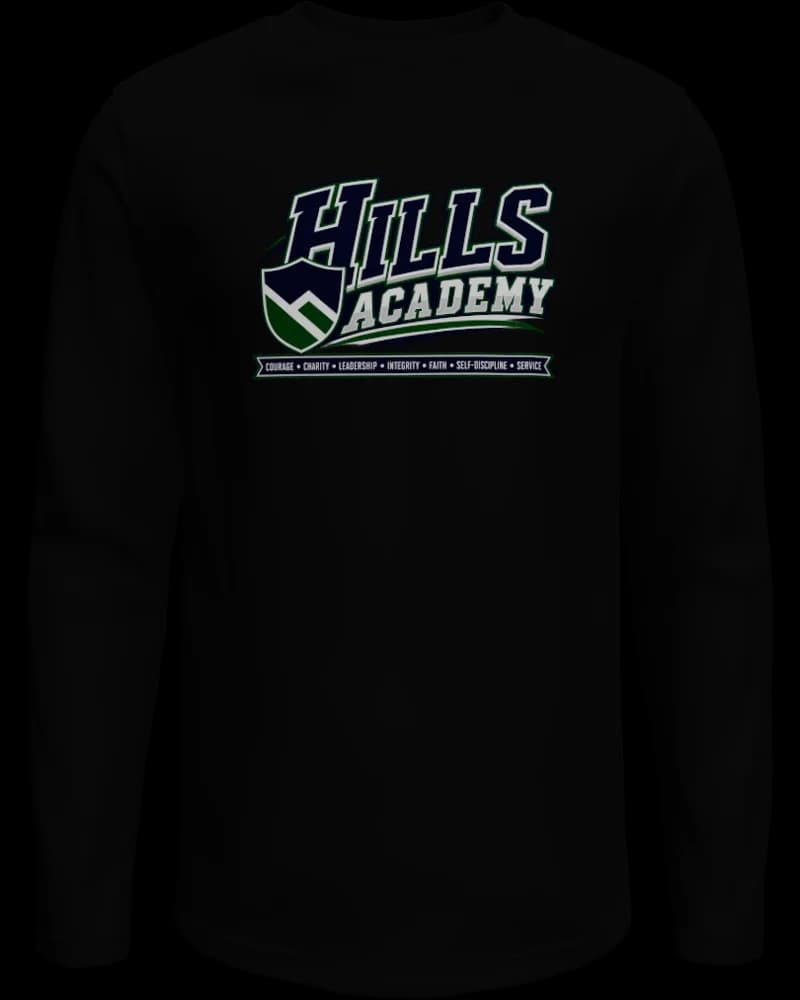 Hills Academy Slant Long Sleeve