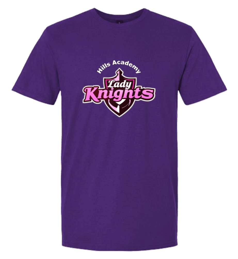 Ladies Lady Knights Shield Tee alternate colorway