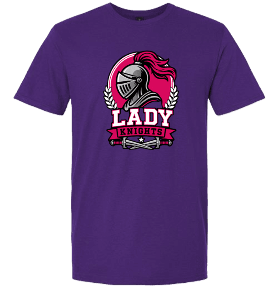 Ladies Lady Knights Sword Tee