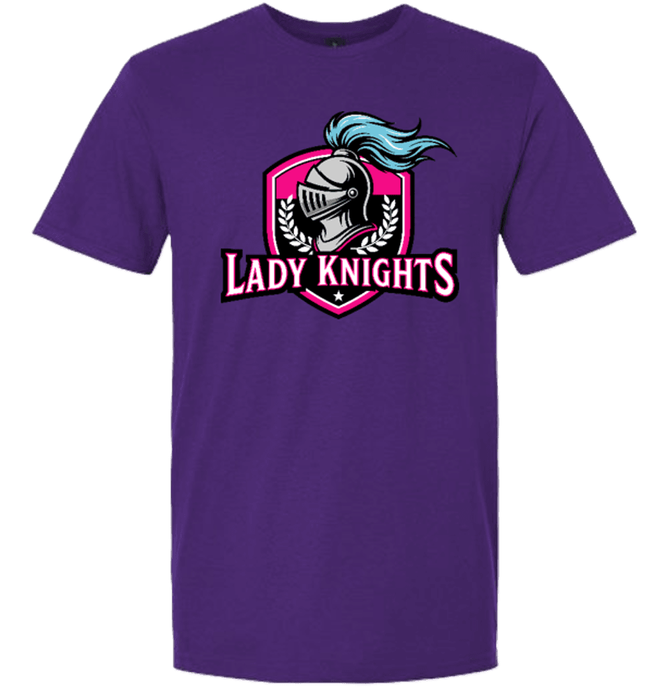Ladies Lady Knights Tee alternate colorway