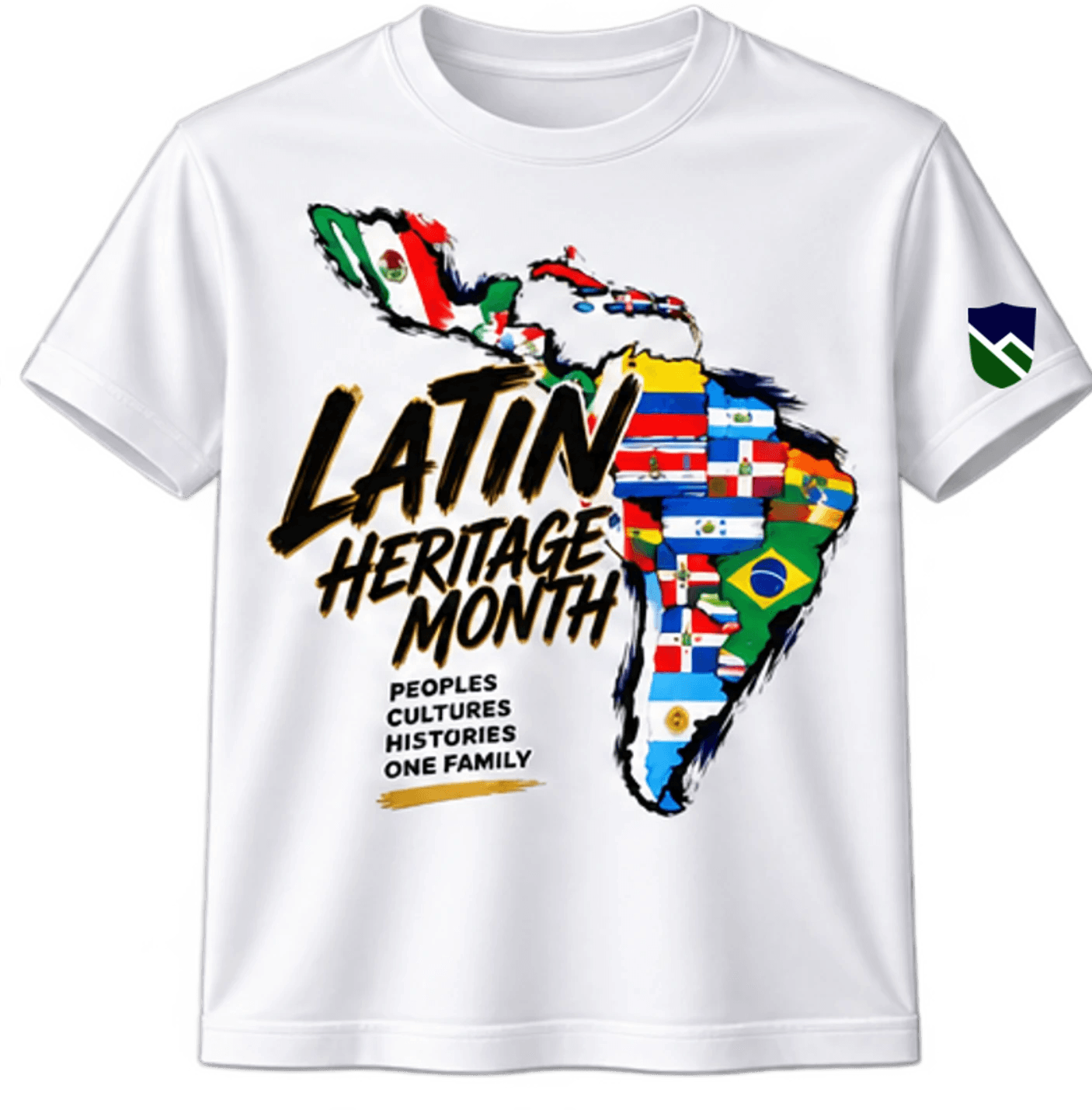 Latin Heritage Month Tee (One Family)