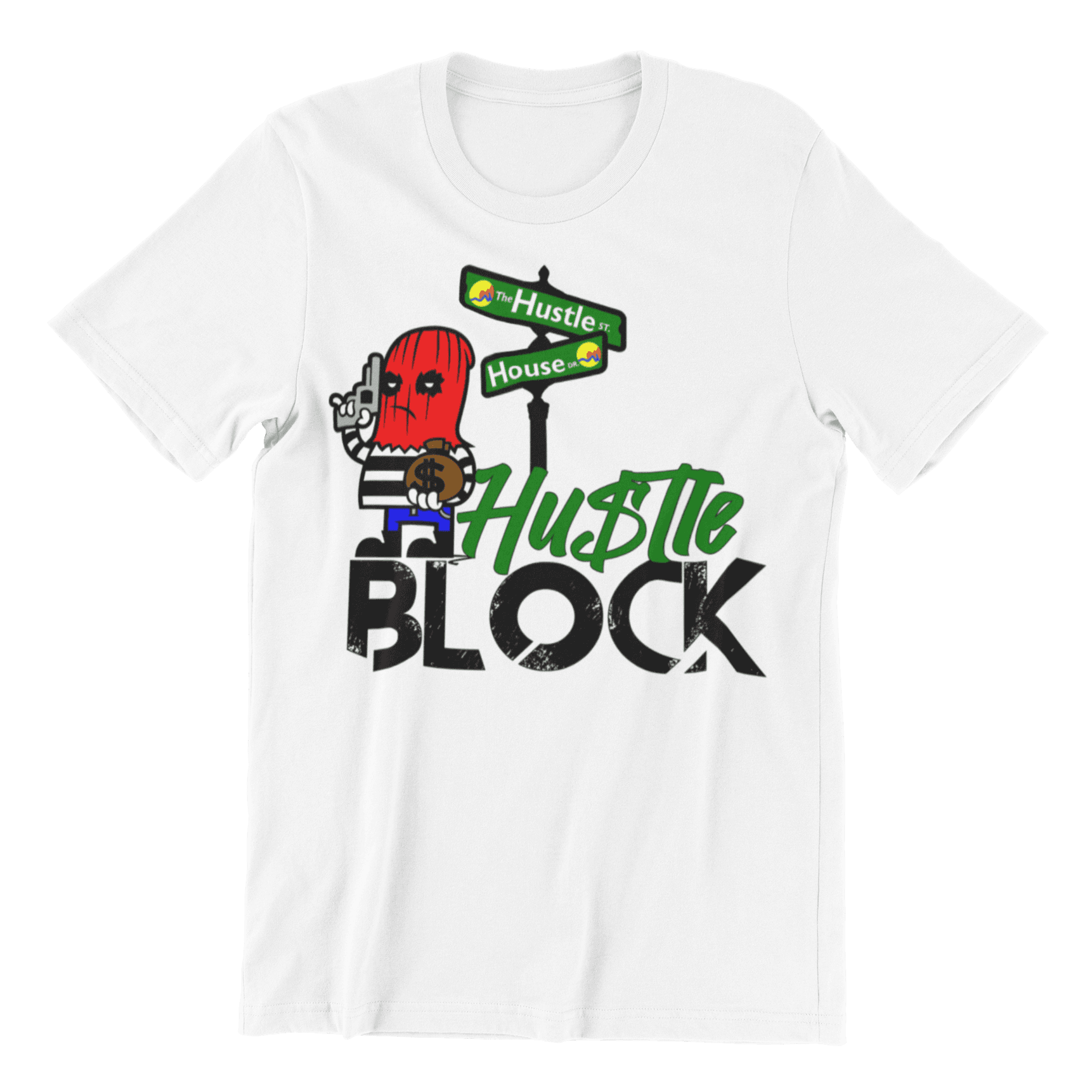Hustle Block Tee alternate colorway