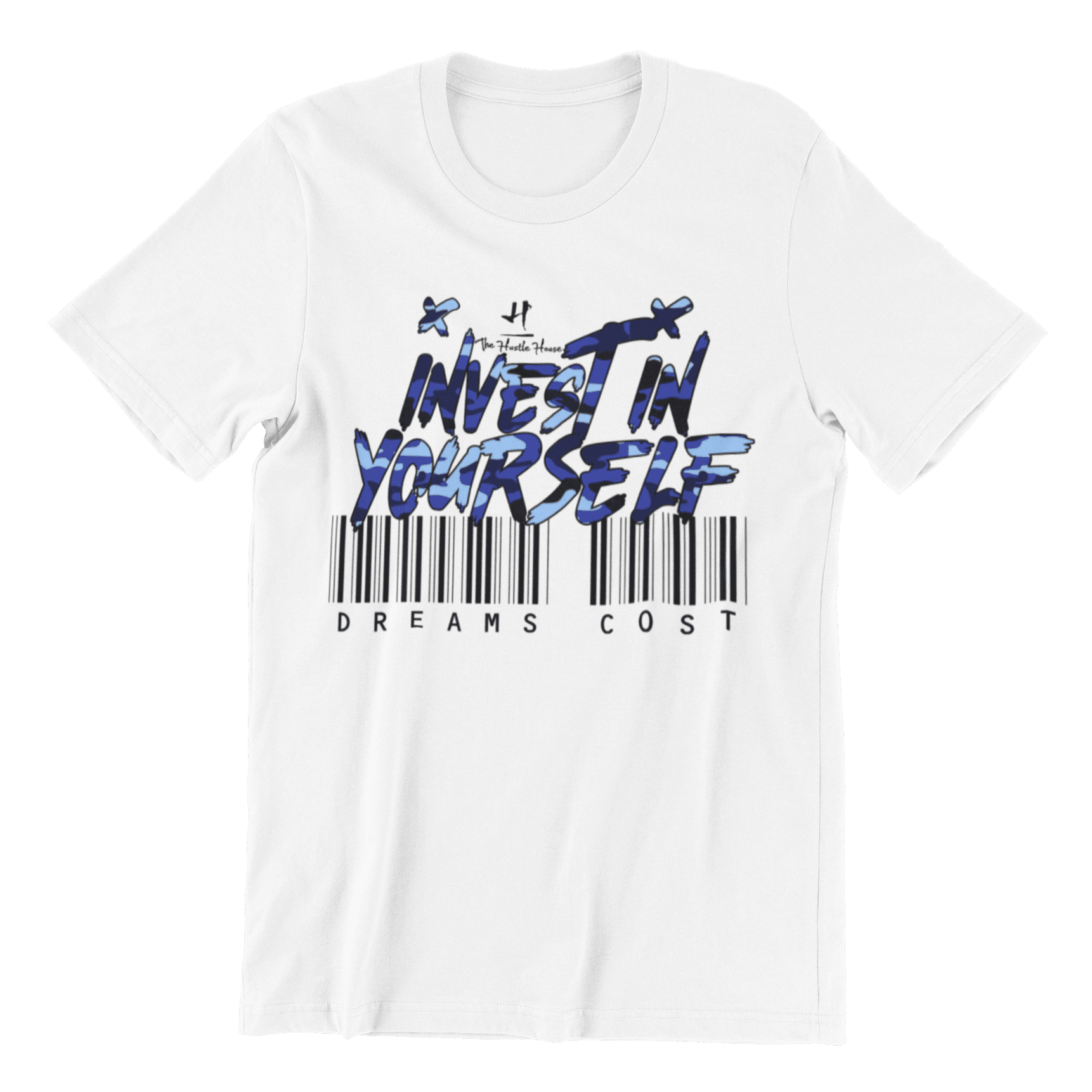 Invest Blue Camo Tee